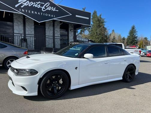 White Knuckle Clearcoat 2019 Dodge Charger SRT Hellcat