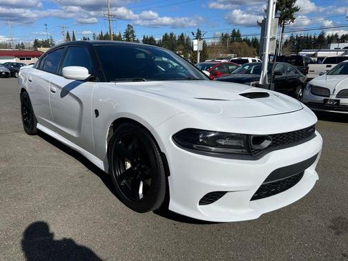 White Knuckle Clearcoat 2019 Dodge Charger SRT Hellcat