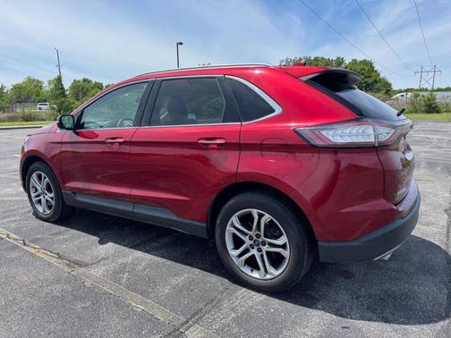 Ruby Red Metallic Tinted Clearcoat 2016 Ford Edge Titanium