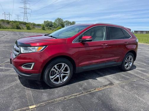 Ruby Red Metallic Tinted Clearcoat 2016 Ford Edge Titanium