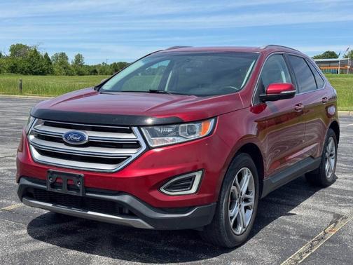 Ruby Red Metallic Tinted Clearcoat 2016 Ford Edge Titanium