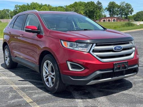 Ruby Red Metallic Tinted Clearcoat 2016 Ford Edge Titanium