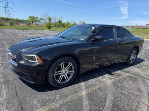 Black Clearcoat 2012 Dodge Charger Police
