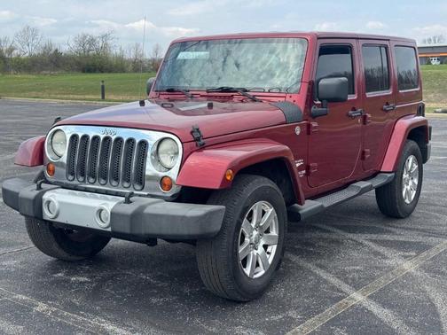 Deep Cherry Red Crystal Pearlcoat 2012 Jeep Wrangler Unlimited Sahara