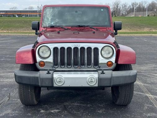 Deep Cherry Red Crystal Pearlcoat 2012 Jeep Wrangler Unlimited Sahara