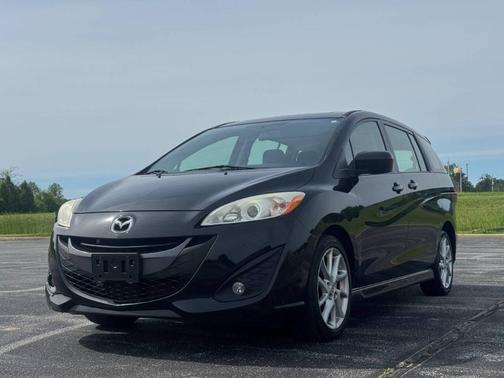 Brilliant Black Clearcoat 2012 Mazda Mazda5 Touring