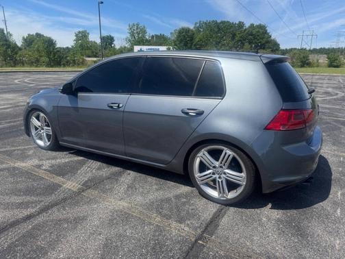 Platinum Gray Metallic 2017 Volkswagen Golf TSI Wolfsburg Edition 4-Door