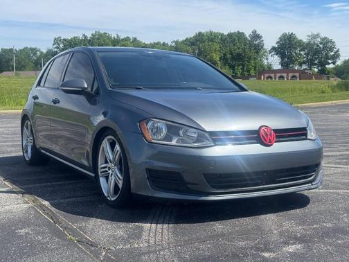 Platinum Gray Metallic 2017 Volkswagen Golf TSI Wolfsburg Edition 4-Door