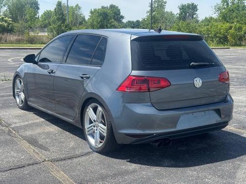 Platinum Gray Metallic 2017 Volkswagen Golf TSI Wolfsburg Edition 4-Door