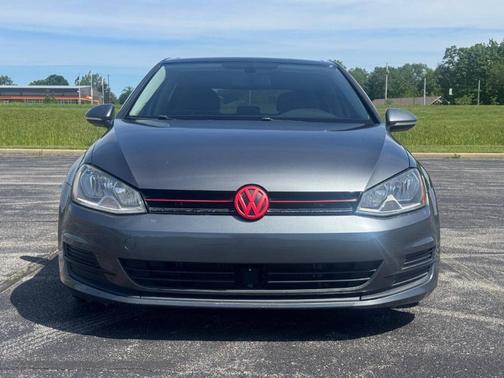 Platinum Gray Metallic 2017 Volkswagen Golf TSI Wolfsburg Edition 4-Door