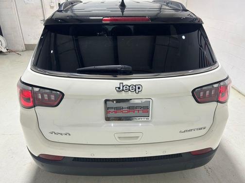 White Clearcoat 2019 Jeep Compass Limited