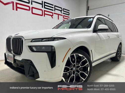 Alpine White 2024 BMW X7 xDrive40i