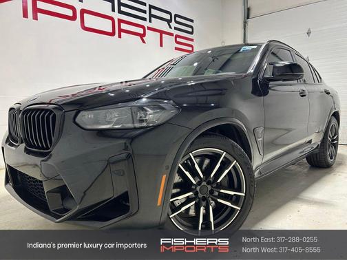 Black Sapphire Metallic 2022 BMW X4 M AWD