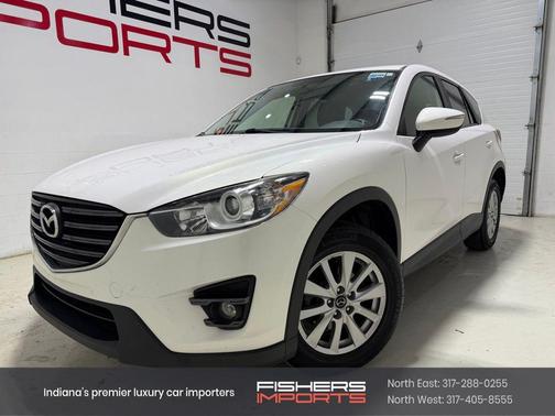 Crystal White Pearl Mica 2016 Mazda CX-5 Touring