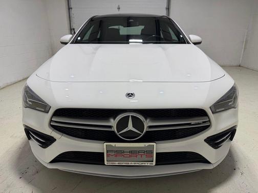 White 2023 Mercedes-Benz AMG CLA 35 4MATIC
