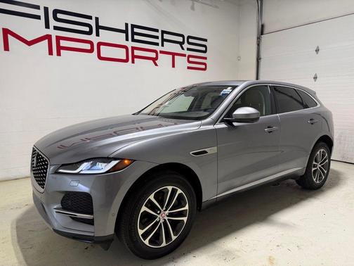 Gray 2021 Jaguar F-PACE S P250 AWD Automatic