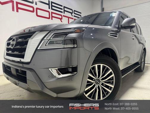 Gun Metallic 2024 Nissan Armada SL 4WD