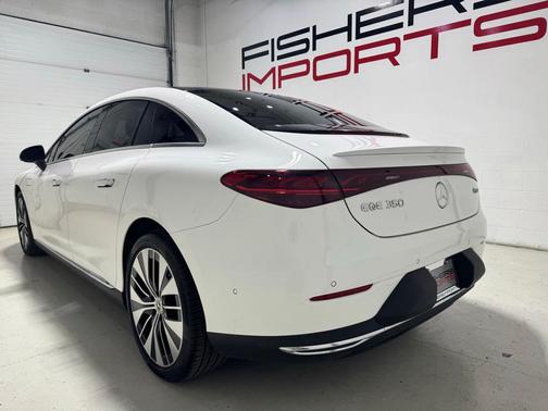 White 2025 Mercedes-Benz EQE 350 4MATIC
