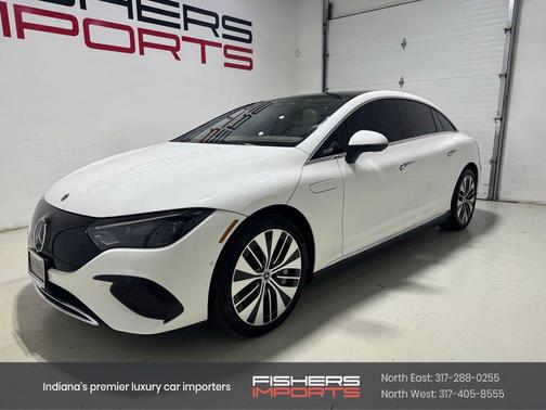 White 2025 Mercedes-Benz EQE 350 4MATIC