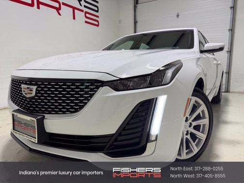 White 2024 Cadillac CT5 Luxury