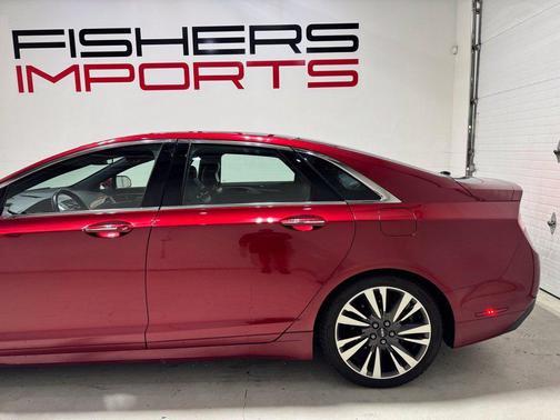 Ruby Red Metallic Tinted Clearcoat 2017 Lincoln MKZ Hybrid Reserve