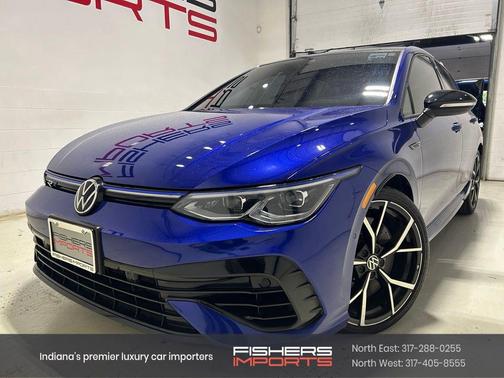 Lapiz Blue Metallic 2022 Volkswagen Golf R 2.0T Manual