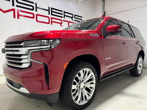 Cherry Red Tintcoat 2021 Chevrolet Tahoe 4WD High Country