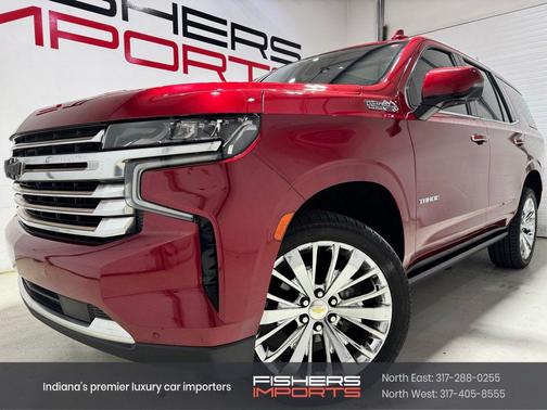 Cherry Red Tintcoat 2021 Chevrolet Tahoe 4WD High Country