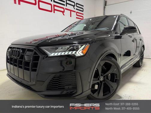 Mythos Black Metallic 2024 Audi SQ7 4.0T Premium Plus