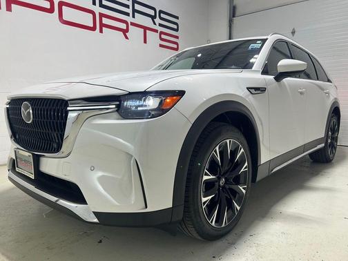 Rhodium White Premium 2024 Mazda CX-90 PHEV Premium