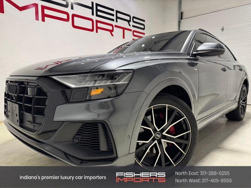 Daytona Gray Pearl Effect 2022 Audi Q8 55 Premium Plus
