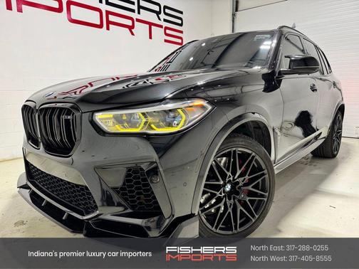 Black Sapphire Metallic 2021 BMW X5 M Base