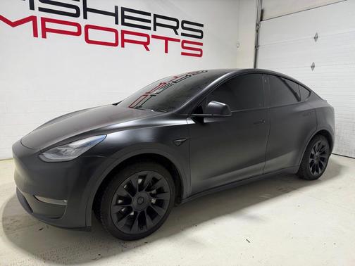 Midnight Silver Metallic 2021 Tesla Model Y Long Range Dual Motor All-Wheel Drive