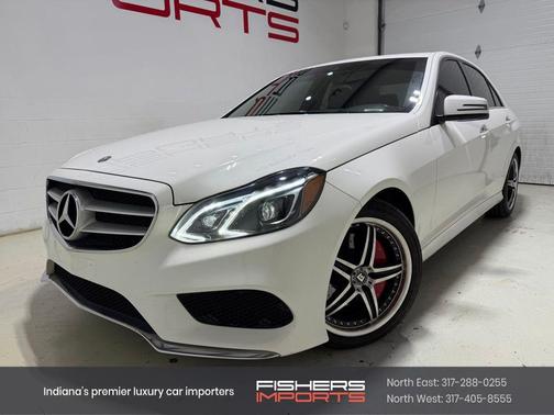 White 2016 Mercedes-Benz E-Class E 350