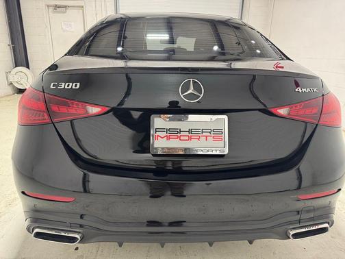 Black 2024 Mercedes-Benz C-Class C 300 4MATIC