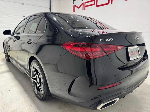 Black 2024 Mercedes-Benz C-Class C 300 4MATIC