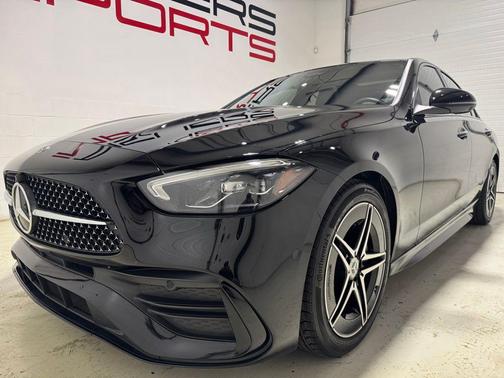 Black 2024 Mercedes-Benz C-Class C 300 4MATIC