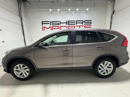 Gray 2015 Honda CR-V EX-L