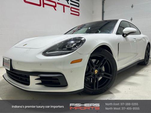 White 2018 Porsche Panamera 4S