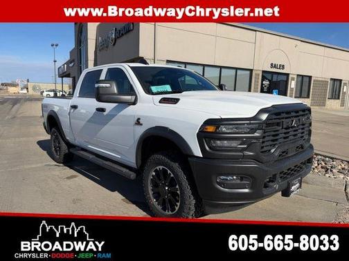 Bright White 2026 RAM 2500 Tradesman