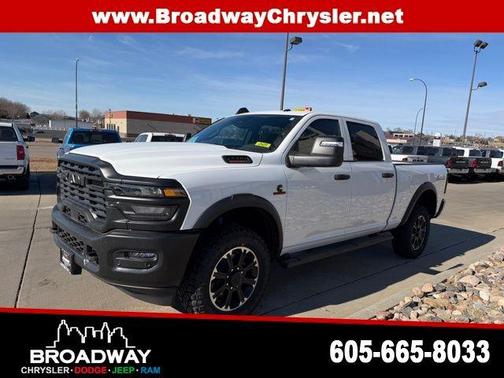 Bright White 2026 RAM 2500 Tradesman