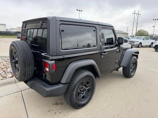 Black Clearcoat 2023 Jeep Wrangler Sport