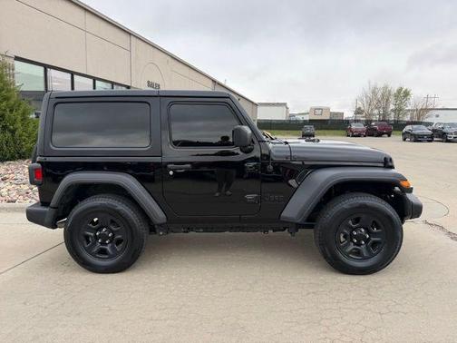 Black Clearcoat 2023 Jeep Wrangler Sport