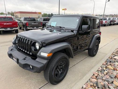 Black Clearcoat 2023 Jeep Wrangler Sport