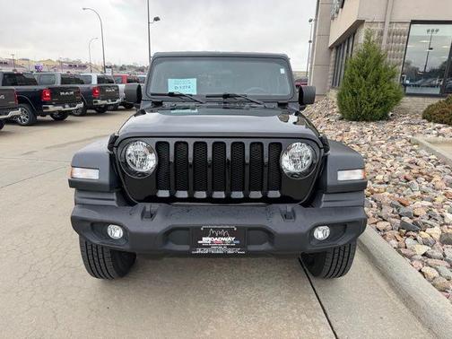 Black Clearcoat 2023 Jeep Wrangler Sport