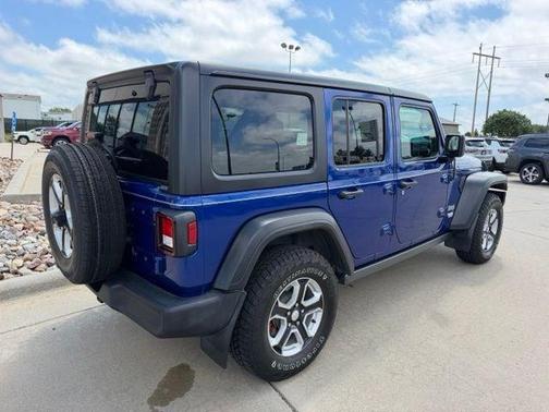 Ocean Blue Metallic 2019 Jeep Wrangler Unlimited Sport