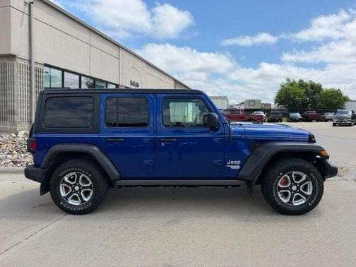 Ocean Blue Metallic 2019 Jeep Wrangler Unlimited Sport