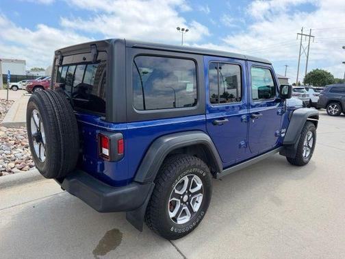 Ocean Blue Metallic 2019 Jeep Wrangler Unlimited Sport