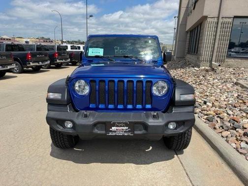 Ocean Blue Metallic 2019 Jeep Wrangler Unlimited Sport
