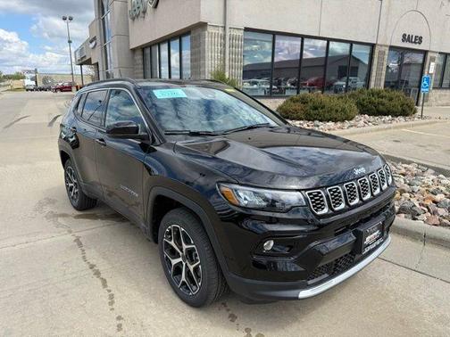 Diamond Black 2025 Jeep Compass Limited